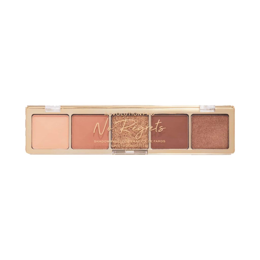 Revolution Pro Glam Eyeshadow Palette - No Regrets Soft Nude (5.5g) - Revolution Pro
