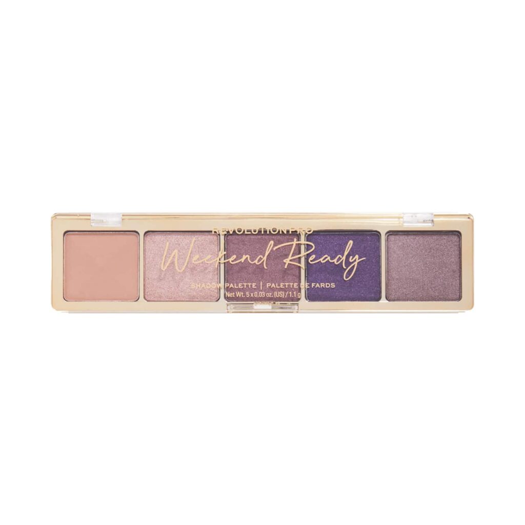 Revolution Pro Glam Eyeshadow Palette - Weekend Ready Purple (5.5g) - Revolution Pro