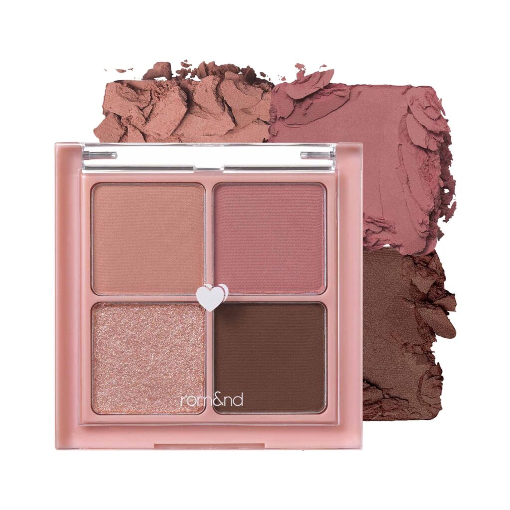 Rom&nd Better Than Eyes Eyeshadow Palette - 02 Dry Rose (6.5g) - Rom&nd