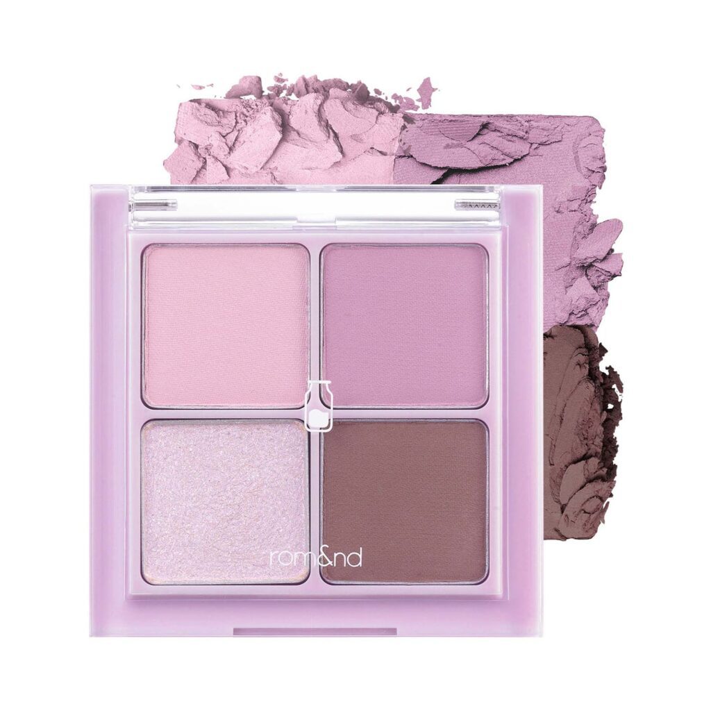 Rom&nd Better Than Eyes Eyeshadow Palette - W01 Dry Lavender (6.5g) - Rom&nd