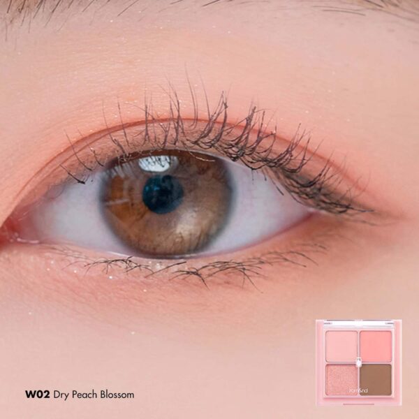Rom&nd Better Than Eyes Eyeshadow Palette - W02 Dry Peach Blossom (6.5g) - Rom&nd