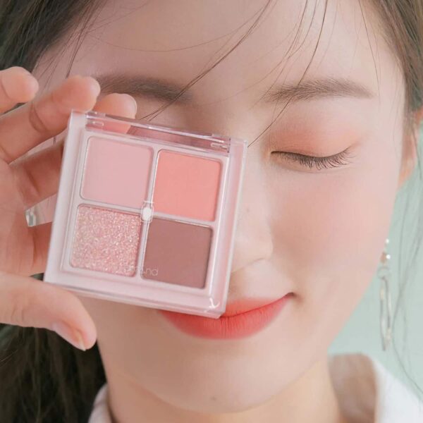 Rom&nd Better Than Eyes Eyeshadow Palette - W02 Dry Peach Blossom (6.5g) - Rom&nd
