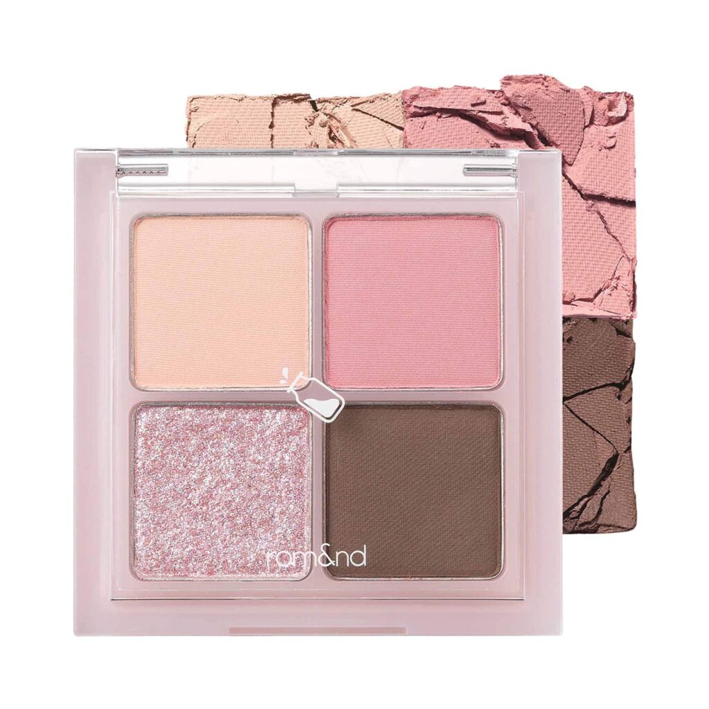 Rom&nd Better Than Eyes Eyeshadow Palette - W03 Dry Strawberry (7.2g) - Rom&nd