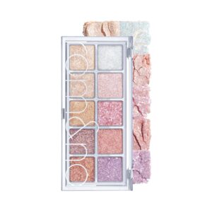 Rom&nd Better Than Eyeshadow Palette - 00 Light & Glitter Garden (6g) - Rom&nd