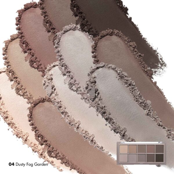 Rom&nd Better Than Eyeshadow Palette - 04 Dusty Fog Garden (8g) - Rom&nd