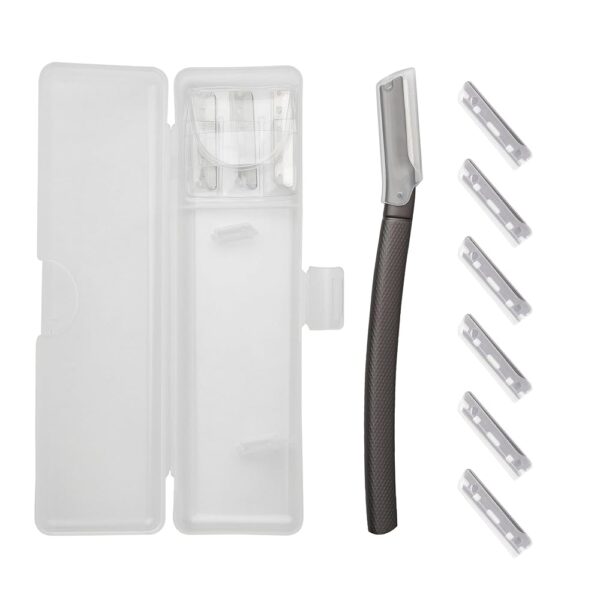 RUBAB MEN Premium Metal Pro Face Razor with Travel Case | Advance Pen Styler for Facial Hairs, Beard Styling & Shape, Eyebrows, Armpit & More for Men & Women | Comes with 06...