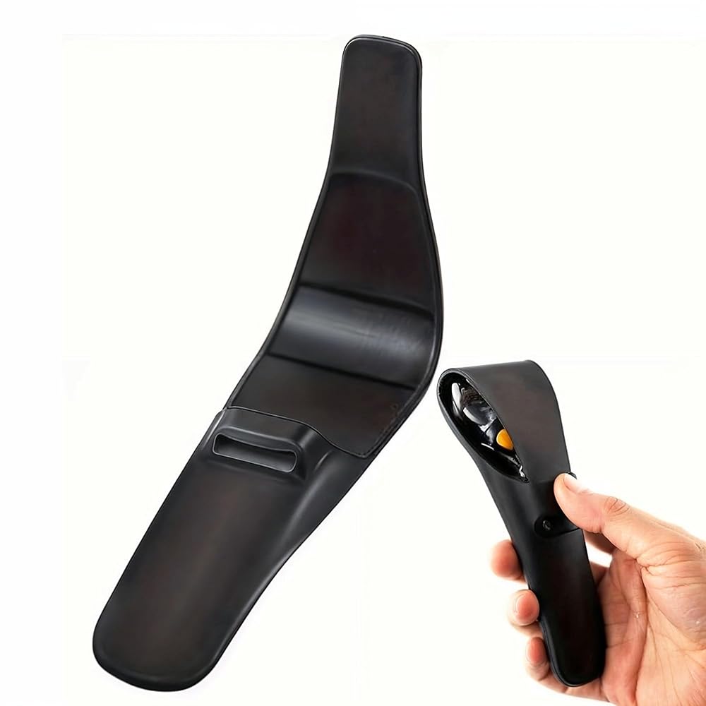 RUBAB MEN Shaving Razor Protective Case for Men & Women| Silcone Waterproof Travel Cover for Shave or Hair Removal Razors| Compatible to All Razors| Matte Black