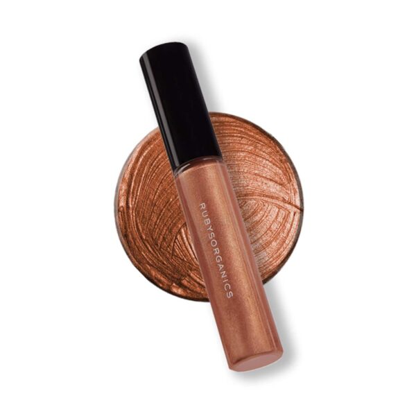 Ruby's Organics Quick Set Liquid Eyeshadow - Copper (6.5ml) - Ruby's Organics