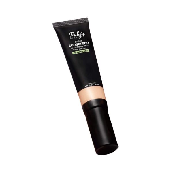 Ruby's Organics Tinted Mineral Sunscreen SPF 40 (40 ml) - Ruby's Organics