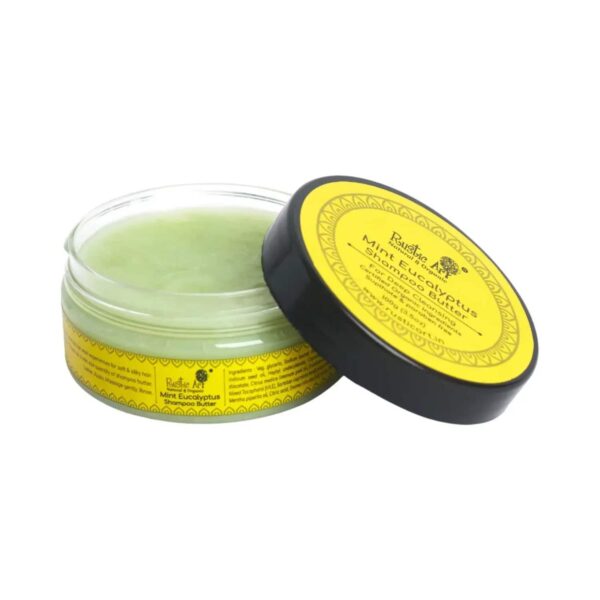 Rustic Art Organic Mint Eucalyptus Shampoo Butter (100g) - Rustic Art