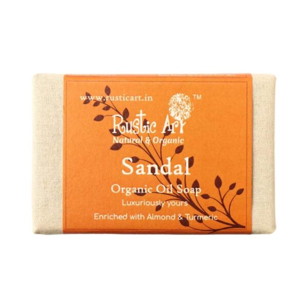 Rustic Art Organic Sandal Soap (100g) - Rustic Art