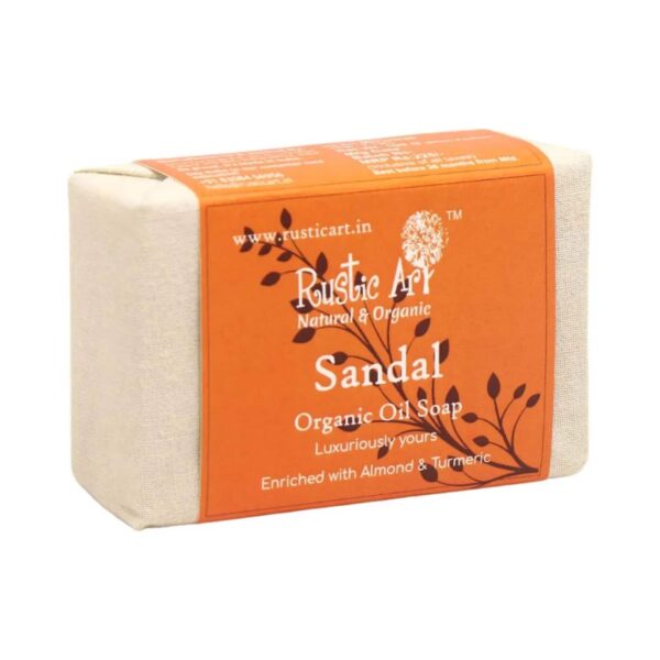 Rustic Art Organic Sandal Soap (100g) - Rustic Art