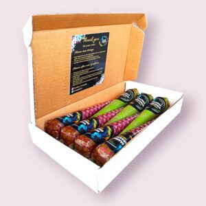 Saairaa Organics Bridal Mehndi Cones (7pcs in 1 box)