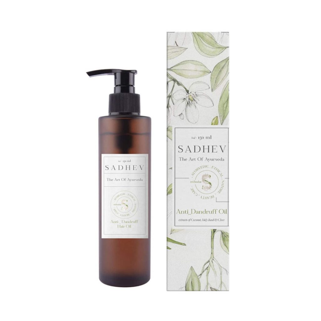 Sadhev Anti-Dandruff Hair Oil (150ml) - Sadhev