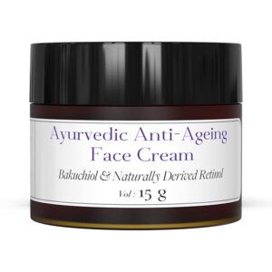 Sadhev Ayurvedic Anti Ageing Face Cream Bakuchiol & Naturally Derived Retinol (15 g) - Sadhev