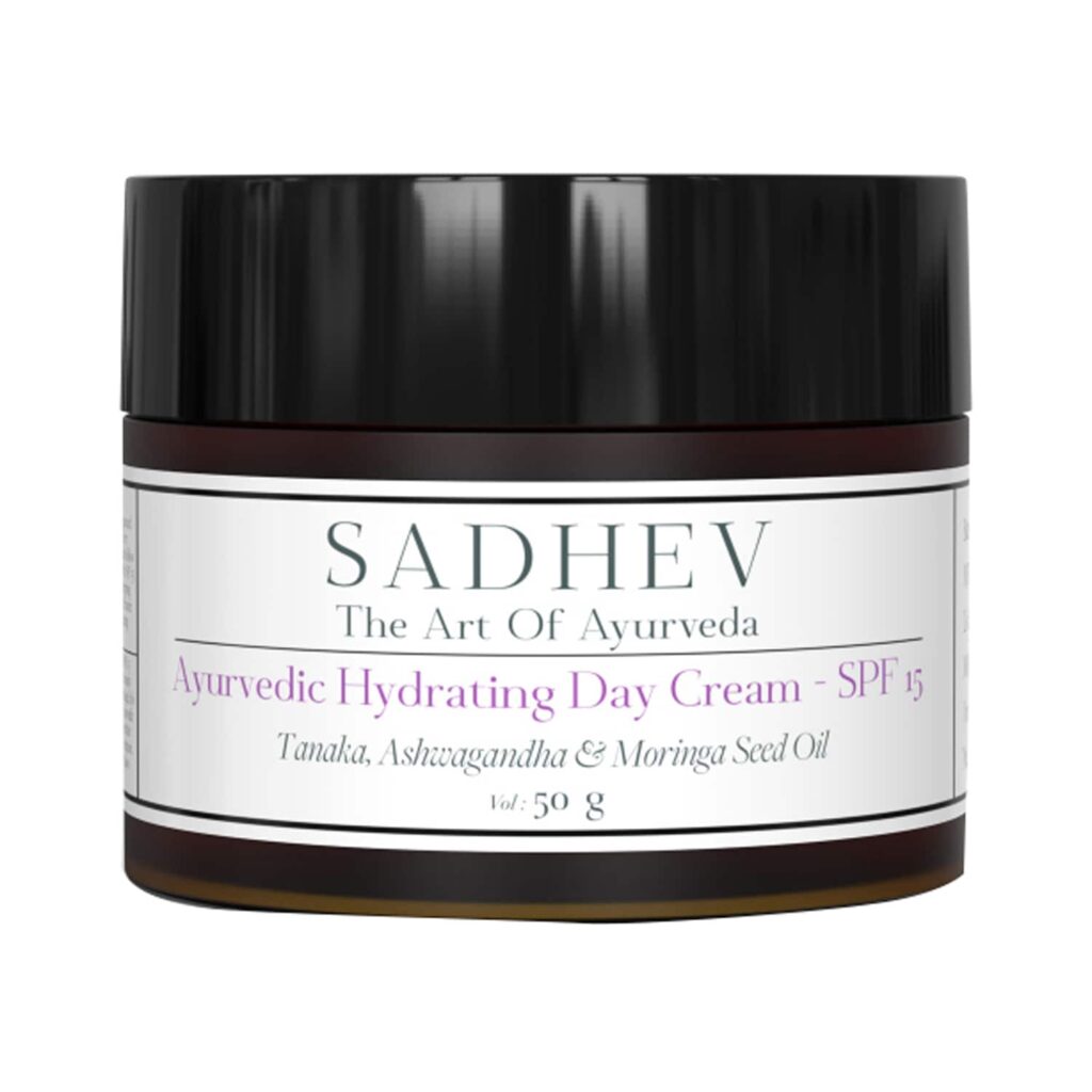 Sadhev Ayurvedic Hydrating Day Cream SPF 15 (50g) - Sadhev