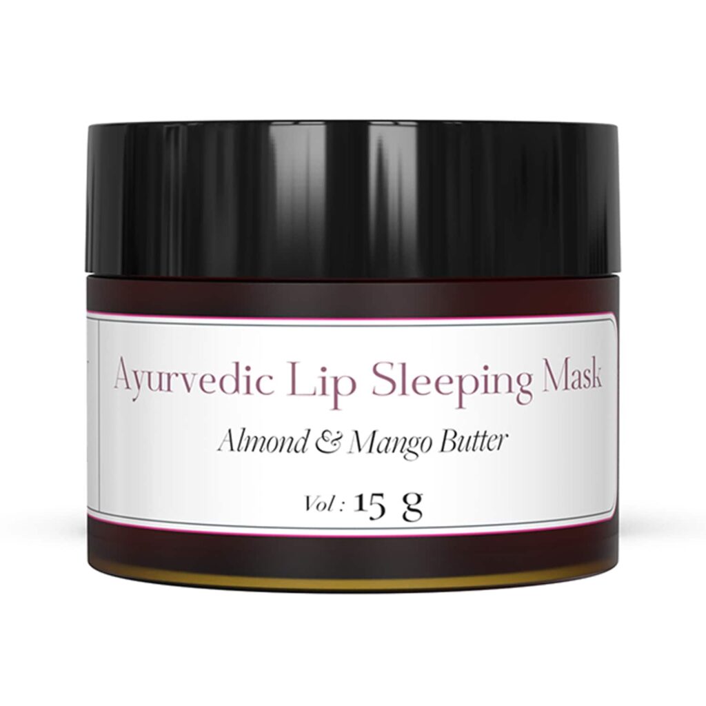 Sadhev Ayurvedic Lip Sleeping Mask with Almond and Mango Butter (15 g) - Sadhev