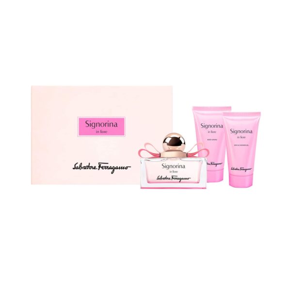 Salvatore Ferragamo Signorina In Fiore Set (3Pcs) - Salvatore Ferragamo