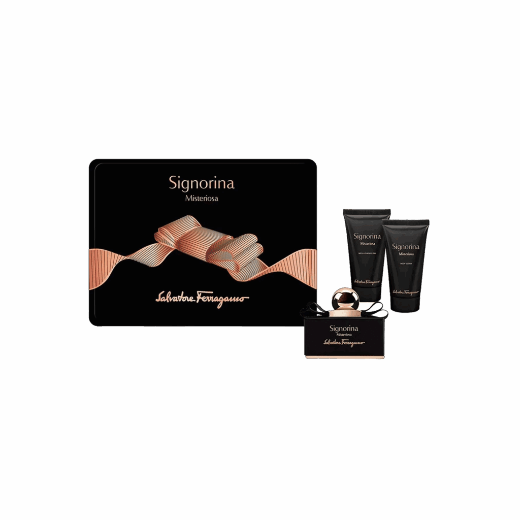 Salvatore Ferragamo Signorina Misteriosa Gift Set : EDP, BL, Bsg (3 pcs) - Salvatore Ferragamo