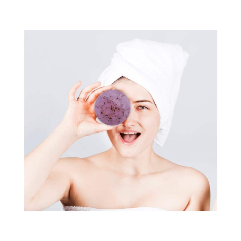 Sampan Handcrafted Glycerin Lavender Bathing Bar - (100g) - Sampan
