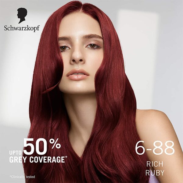 Schwarzkopf Colour Specialist Permanent Hair Colour - 6.88 Rich Ruby (165ml) - Schwarzkopf
