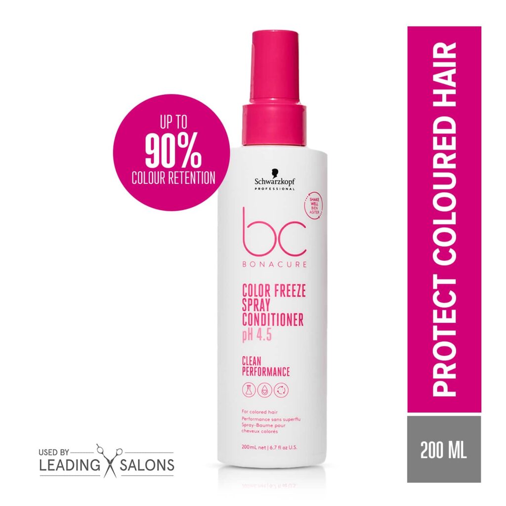 Schwarzkopf Professional Bonacure Color Freeze Spray Conditioner pH 4.5 (200ml) - Schwarzkopf Professional