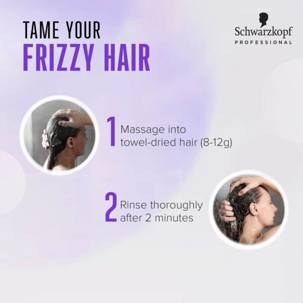 Schwarzkopf Professional Bonacure Frizz Away Conditioner With Babassu Oil (1000ml) - Schwarzkopf Professional