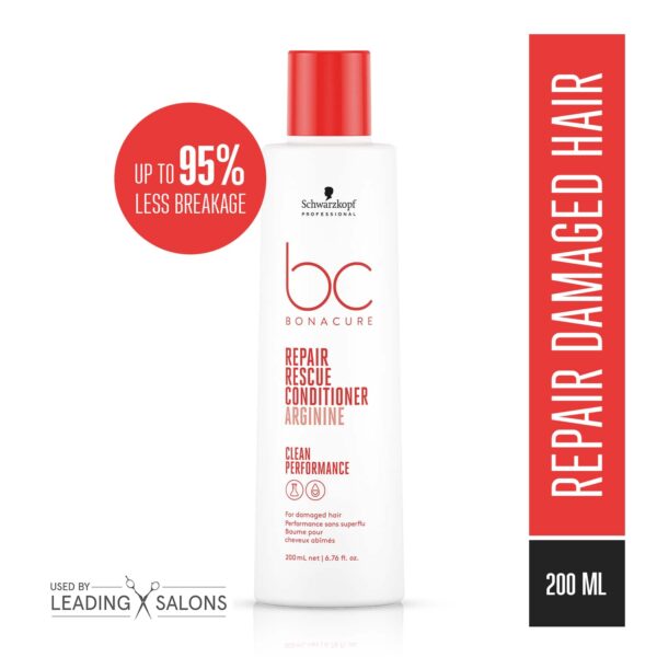 Schwarzkopf Professional Bonacure Repair Rescue Conditioner With Arginine (200ml) - Schwarzkopf Professional