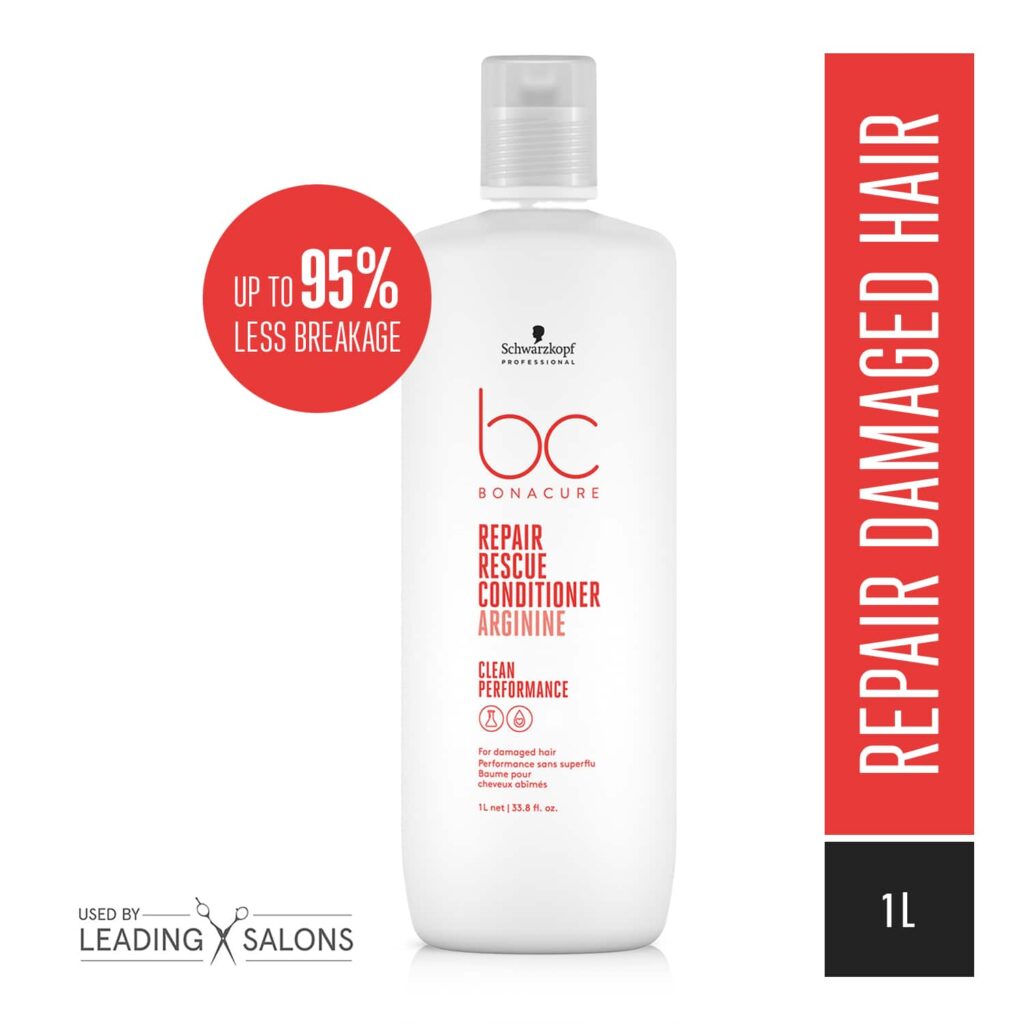 Schwarzkopf Professional Bonacure Repair Rescue Conditioner With Arginine (1000ml) - Schwarzkopf Professional