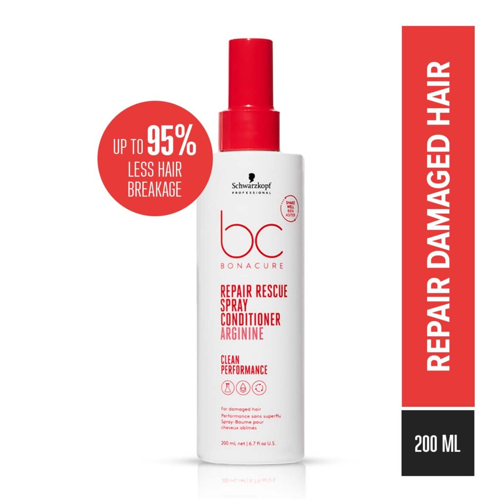 Schwarzkopf Professional Bonacure Repair Rescue Spray Conditioner With Arginine (200ml) - Schwarzkopf Professional
