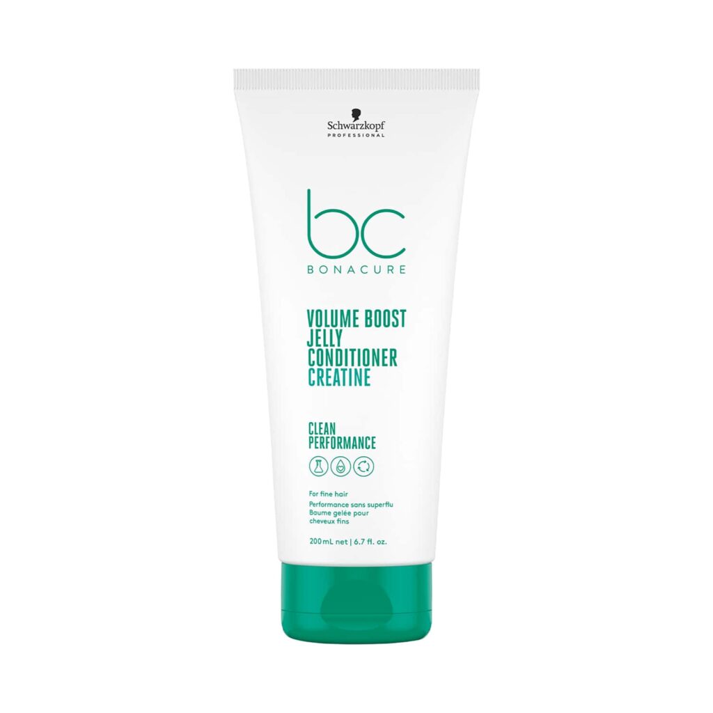 Schwarzkopf Professional Bonacure Volume Boost Jelly Conditioner With Creatine For Fine Hair (200ml) - Schwarzkopf Professional