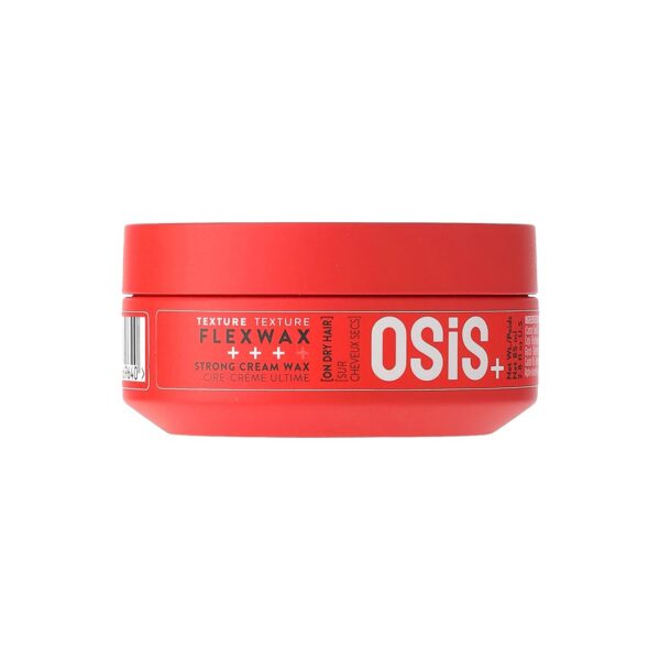Schwarzkopf Professional Osis+ Flexwax Strong Hair Styling Cream Wax I Provides Grip And Natural Shine I Easy To Apply And Wash | Medium Hold | Suitable Of All Hair Types | For...