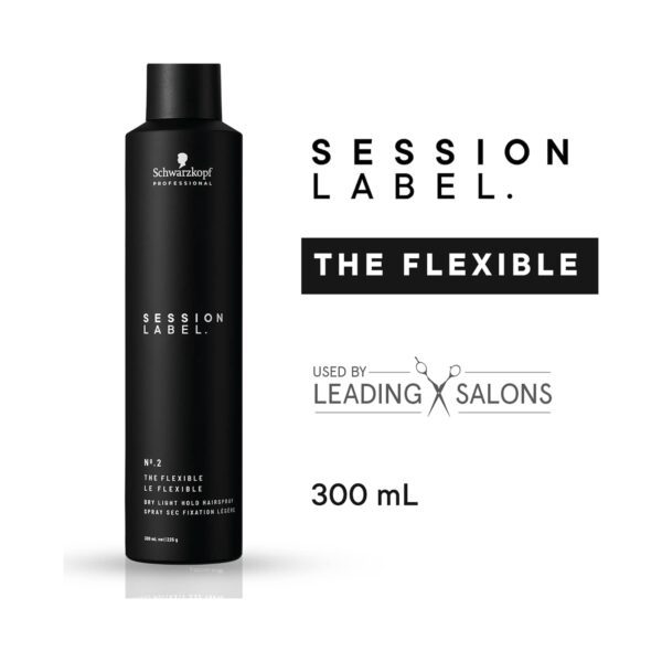 Schwarzkopf Professional OSiS+ Session Label The Flexible Hair Spray (300 ml) - Schwarzkopf Professional
