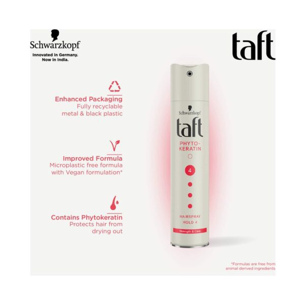 Schwarzkopf Taft Phyto Keratin Hair Spray (250ml) - Schwarzkopf