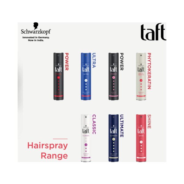 Schwarzkopf Taft Phyto Keratin Hair Spray (250ml) - Schwarzkopf
