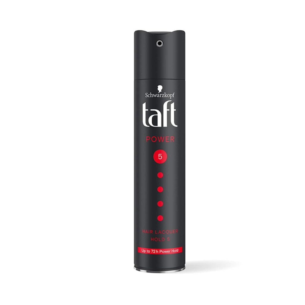 Schwarzkopf Taft Power Hair Lacquer Mega Strong 5 Hair Spray (250ml) - Schwarzkopf