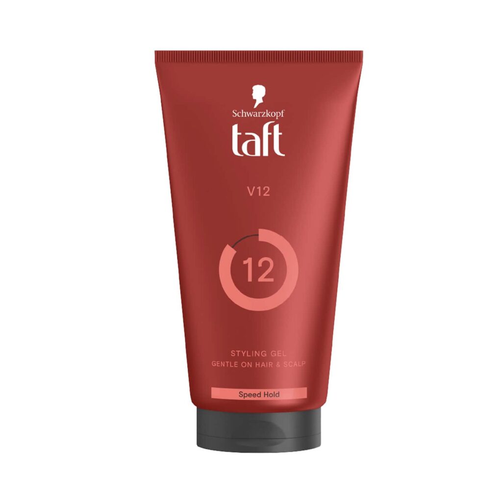 Schwarzkopf Taft V12 Styling Gel Fast Drying (150ml) - Schwarzkopf