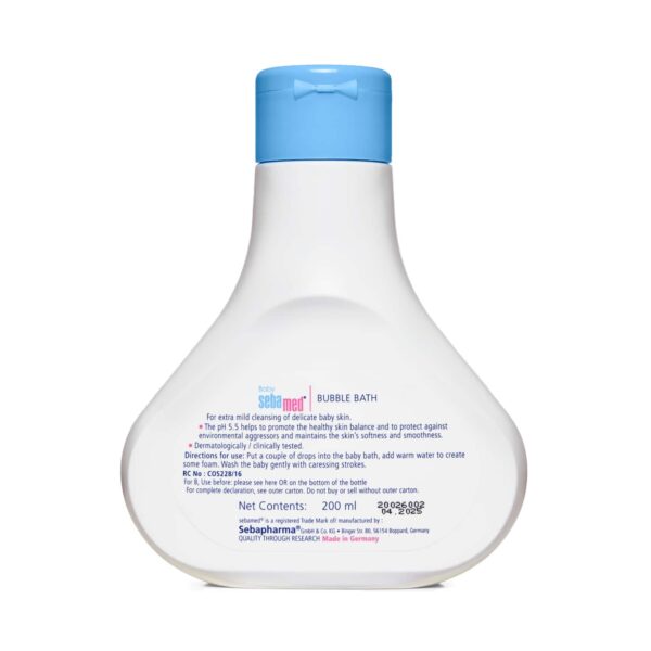 Sebamed Baby Bubble Bath Body Wash (200ml) - Sebamed
