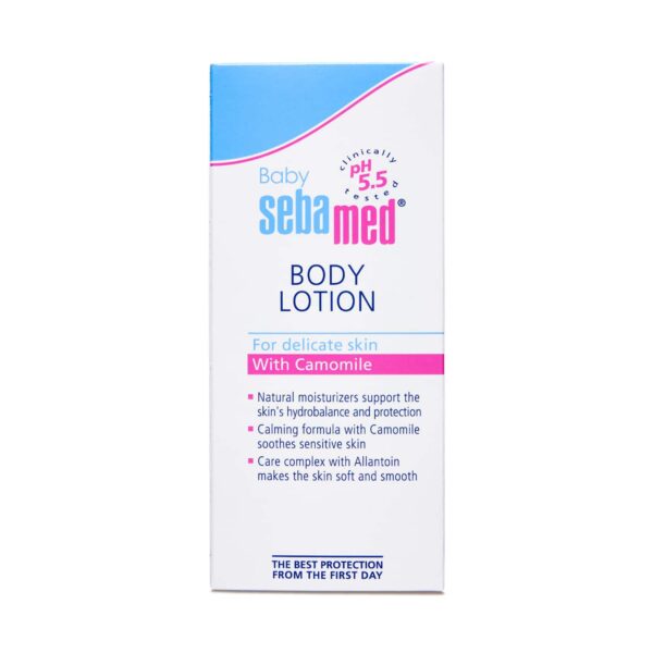 Sebamed Baby Lotion (100 ml) and Baby Cleansing Bar (100 g) Combo - Sebamed