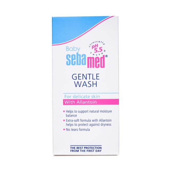 SebaMed Baby Lotion (400 ml) and Sebamed Baby Wash Extra Soft (200 ml) Combo - Sebamed