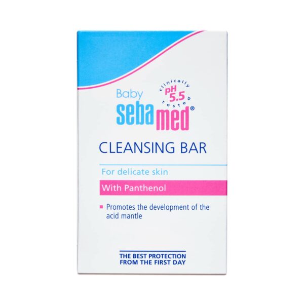 Sebamed Baby Lotion (400 ml) & Baby Cleansing Bar - (100 g) & Childrens Shampoo (500 ml) Combo - Sebamed
