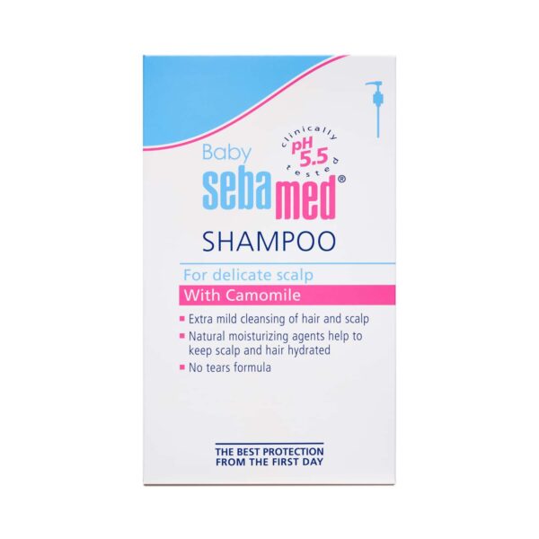 Sebamed Baby Lotion (400 ml) & Baby Cleansing Bar - (100 g) & Childrens Shampoo (500 ml) Combo - Sebamed