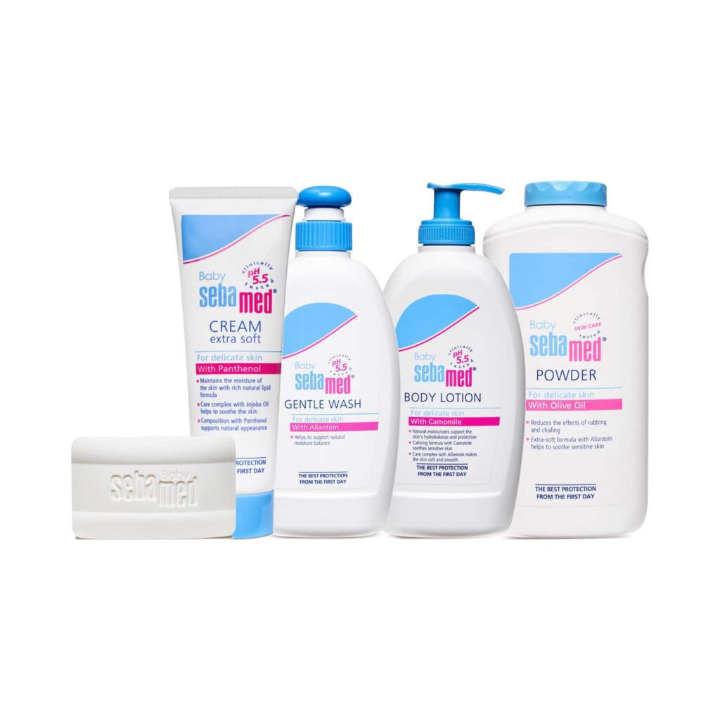Sebamed Baby Wash + Cream + Lotion - Sebamed