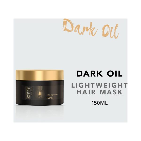 Sebastian Professional Dark Oil Lightweight Hair Mask (150ml) - Sebastian Professional