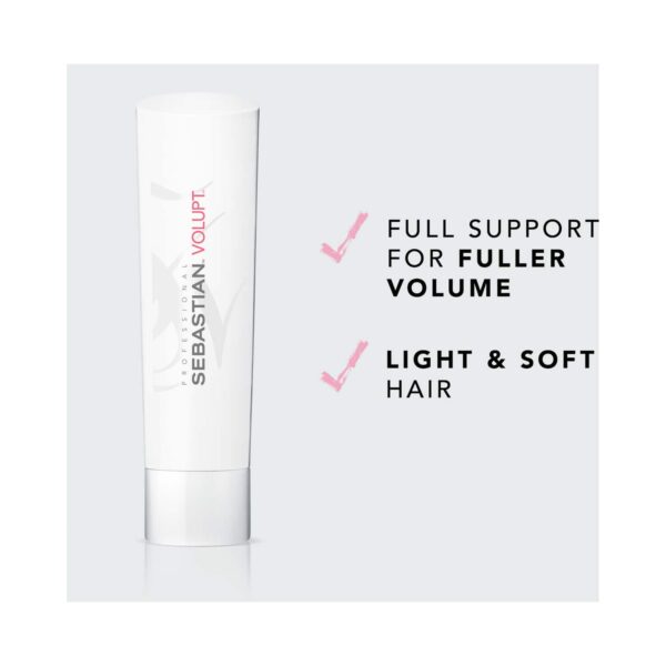 Sebastian Professional Volupt Hair Shampoo (250 ml) + Conditioner (250 ml) - Sebastian Professional