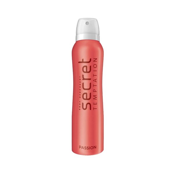 Secret Temptation Passion Daily Freshness Deodorant Body Spray (150 ml) (Pack of 2) Combo - Secret Temptation