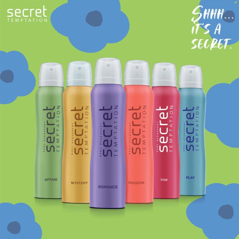 Secret Temptation Romance Daily Freshness Deodorant Body Spray (225ml) - Secret Temptation