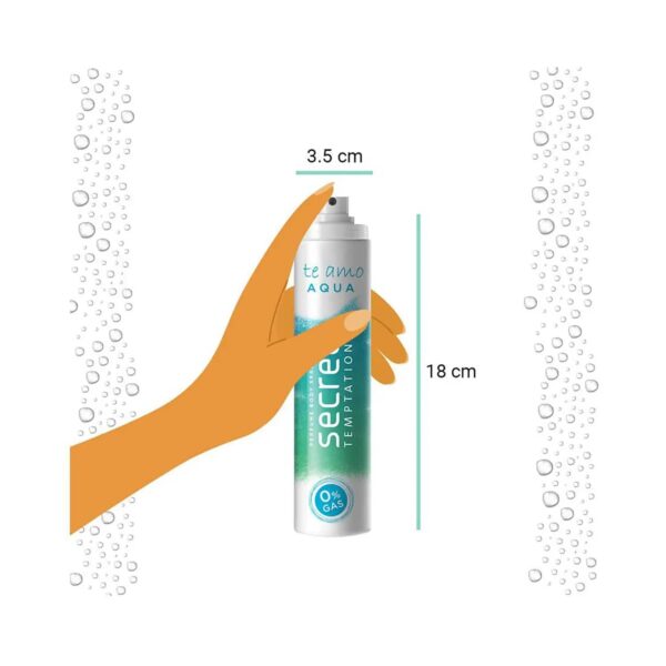 Secret Temptation Te Amo Aqua No Gas Perfume Body Mist (120ml) - Secret Temptation