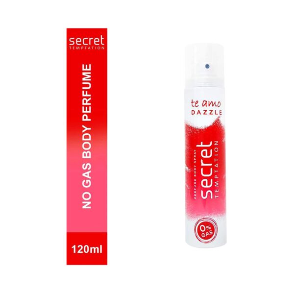 Secret Temptation Te Amo Dazzle No Gas Perfume Body Mist (120ml) - Secret Temptation