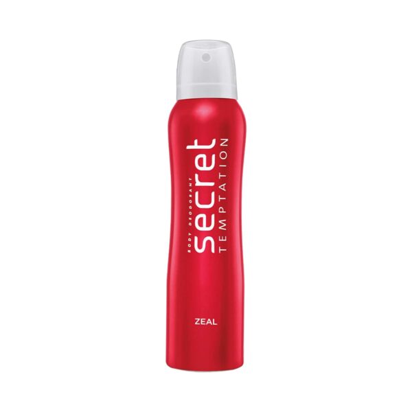 Secret Temptation Zeal Daily Freshness Deodorant Body Spray (150ml) - Secret Temptation